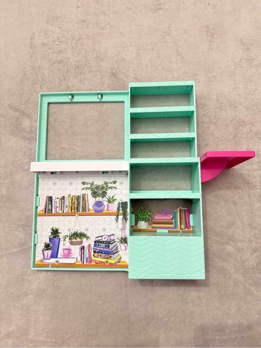 Mattel Barbie Cute 'n' Cozy Cafe Playset REPLACEMENT Wall Shelf Partition HJY19